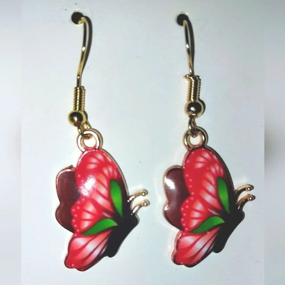 Super cute butterfly wings earrings For Adults And Kids - Picture 2 of 6